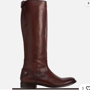 Frye Melissa Back Zip Boots sz 9